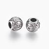 316 Surgical Stainless Steel European Beads STAS-P212-18P-08-1