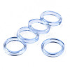 Transparent Acrylic Finger Rings RJEW-T010-02A-1