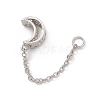Rack Plating Brass European Beads KK-G455-11-3