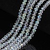 Electroplate Glass Beads Strands EGLA-A044-T1mm-L19-1