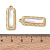 Natural Freshwater Shell Pendants SA-CBA11D7-21A-G-3