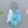 Woven Web/Net with Feather Decorations LS-PW-WG21777-03-1