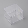 Plastic Clear Box CON-WH0079-96-2