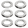 Gorgecraft 4Pcs Alloy Eyelet Grommets for Bag FIND-GF0003-23P-1