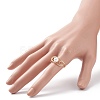 Natural Pearl Finger Ring RJEW-JR00523-5