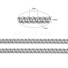 Brass Twisted Chains CHC010Y-NFK-6