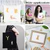 1Pc Dancer Plastic Drawing Stencils DIY-GF0010-01-5
