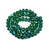 Electroplate Glass Beads Strands EGLA-A044-T8mm-L18-3