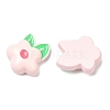 Opaque Resin Fruit Cabochons RESI-G072-02G-1