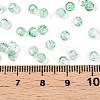 Baking Paint Electroplate Transparent Glass Seed Beads SEED-N006-07D-4