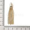 Brass Box Chains Tassels Pendant KK-K276-02G-3