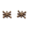 Zinc Alloy Cabochons PALLOY-WH0036-22AB-2