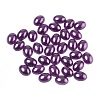 ABS Plastic Imitation Pearl Cabochons SACR-R755-8x6mm-Z47-2