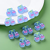 Transparent Acrylic Beads X-MACR-S374-04B-04-6