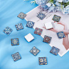 2 Sets Glass Cabochons GGLA-PH0001-35-4