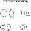 304 Stainless Steel Split Rings STAS-UN0006-83P-2