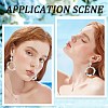 150Pcs 202 Stainless Steel Ball Stud Earring Findings STAS-SP0001-52B-P-4