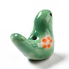 Handmade Printed Porcelain Beads PORC-F005-04A-3