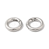 Non-Tarnish 304 Stainless Steel Spring Gate Ring STAS-Q215-53P-2