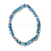 Handmade Gold Foil and Silver Foil Lampwork Beads FOIL-C001-01A-08-2