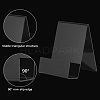 6Pcs Acrylic Book Stand for Kitchen Counter ODIS-SP0001-04A-4