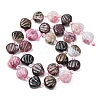 Natural Tourmaline Carved Beads Strands G-H339-A01-01-3