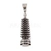304 Stainless Steel Big Pendants STAS-K283-29AS-1