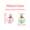 Transparent Glass Globe Pendants GLAA-TA0003-07-21