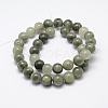 Natural Green Rutilated Quartz Beads Strands G-P325-03-4mm-2