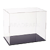 Transparent Plastic Minifigure Display Cases ODIS-WH0029-72A-1