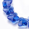Transparent Glass Beads GLAA-Q066-14mm-B09-3
