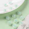 Transparent Acrylic Beads X-TACR-S152-06C-SS2111-6