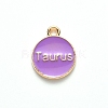 Alloy Enamel Pendants X-ENAM-S124-01B-01C-3