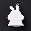 Halloween Opaque Resin Pendants RESI-D063-07A-2