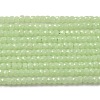 Synthetic Luminous Stone Beads Strands G-C086-01A-08-1