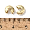 Brass Crimp Bead Cover LS-KK-K383-07A-G-3