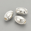 925 Sterling Silver Beads STER-S002-17-7x4mm-1