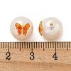 Round Natural Freshwater Pearl Beads PEAR-K009-11G-02-3