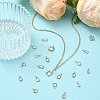 20Pcs Brass Cubic Zirconia Charms ZIRC-YW0001-12-5