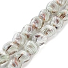 Handmade Milleflori Glass Beads Strands LAMP-M018-01A-03-1