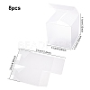 Frosted PVC Rectangle Favor Box Candy Treat Gift Box CON-BC0006-38-2