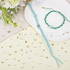 90Pcs 6 Styles Brass Cord Ends KK-BBC0023-43-4