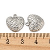 304 Stainless Steel Charms STAS-L022-108P-06-3