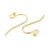 Golden Color Brass Hook Ear Wire X-J0JQN-G-2