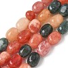 Dyed Natural Malaysia Jade Beads Strands G-P528-I08-01-1