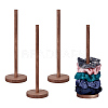 Wood Scrunchie Holders LS-ODIS-WH0001-88B-1