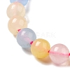 Dyed Natural Malaysia Jade Beads Strands G-G021-02A-14-2