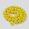 Natural Mashan Jade Beads Strands G-F670-A10-8mm-4