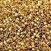 Electroplate Glass Seed Beads X-SEED-S042-01B-12-3