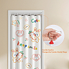 Iron Shower Curtain Rings for Bathroom HJEW-PH01745-5